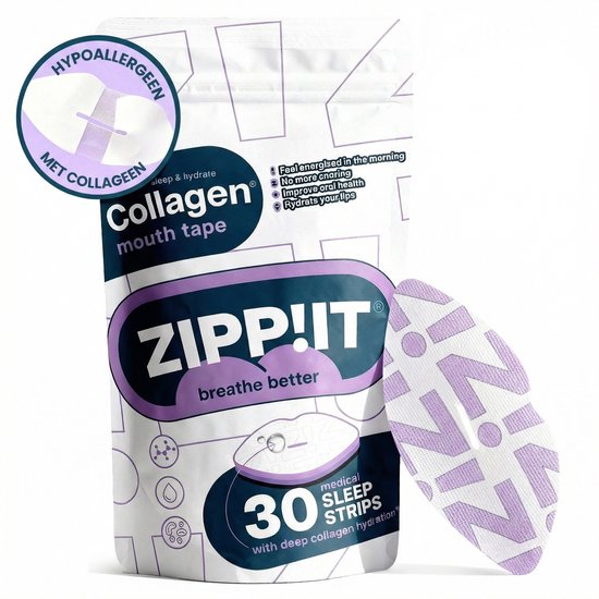 Zippit Collageen Mondtape 30st