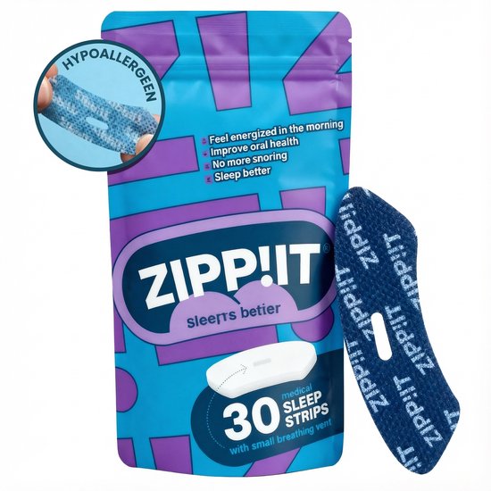 Zippit Mondtape 30st met Ademgaatje